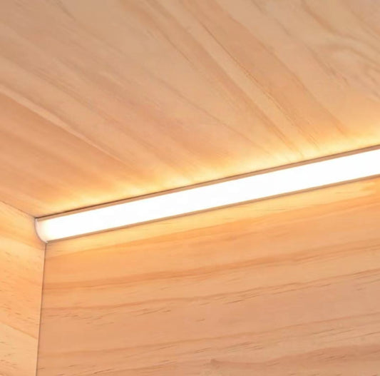 45° Corner-Mount LED Aluminum Profile – NX-614RS (3M / 10ft)