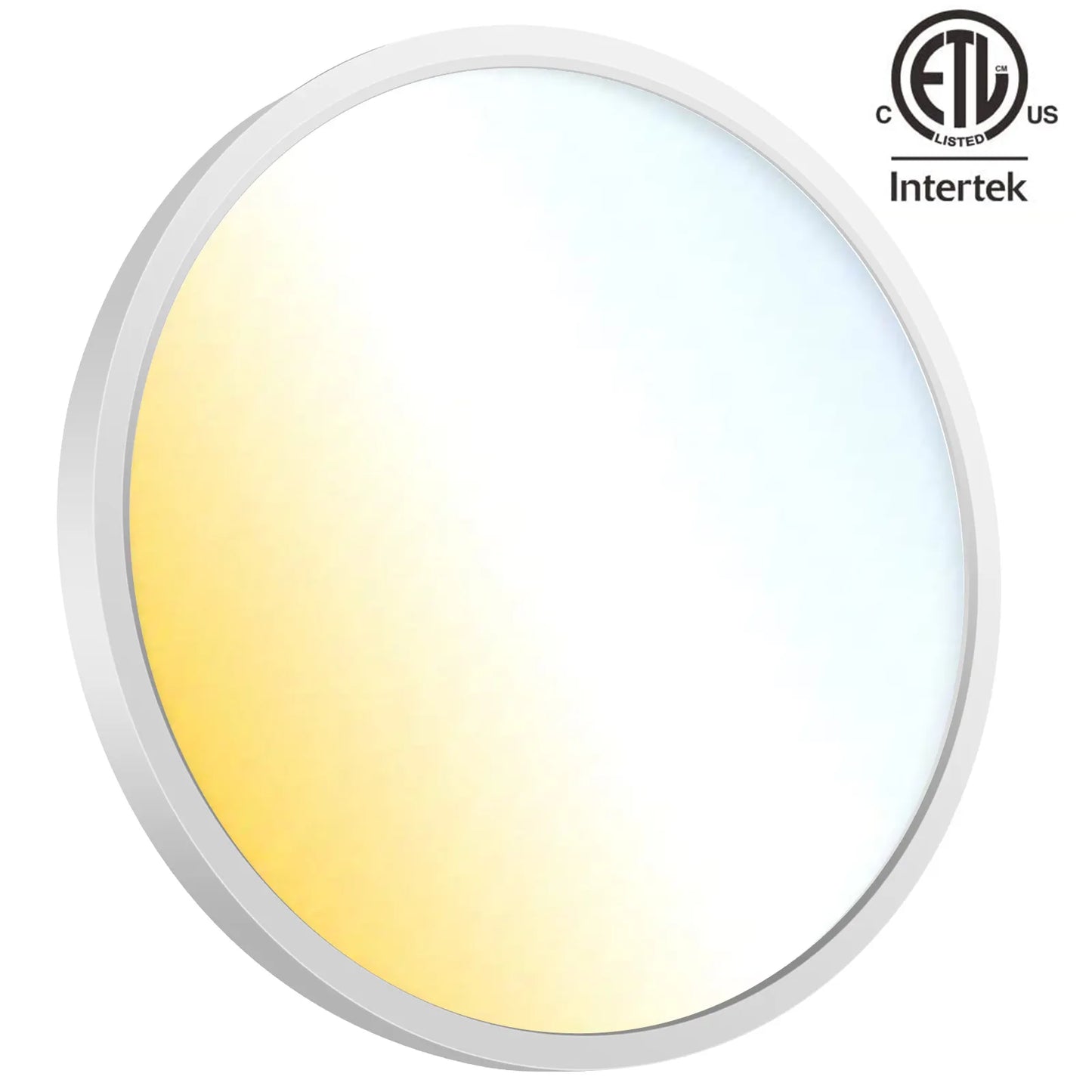 Dimmable ETL LED Flush Mount Round Panel Light