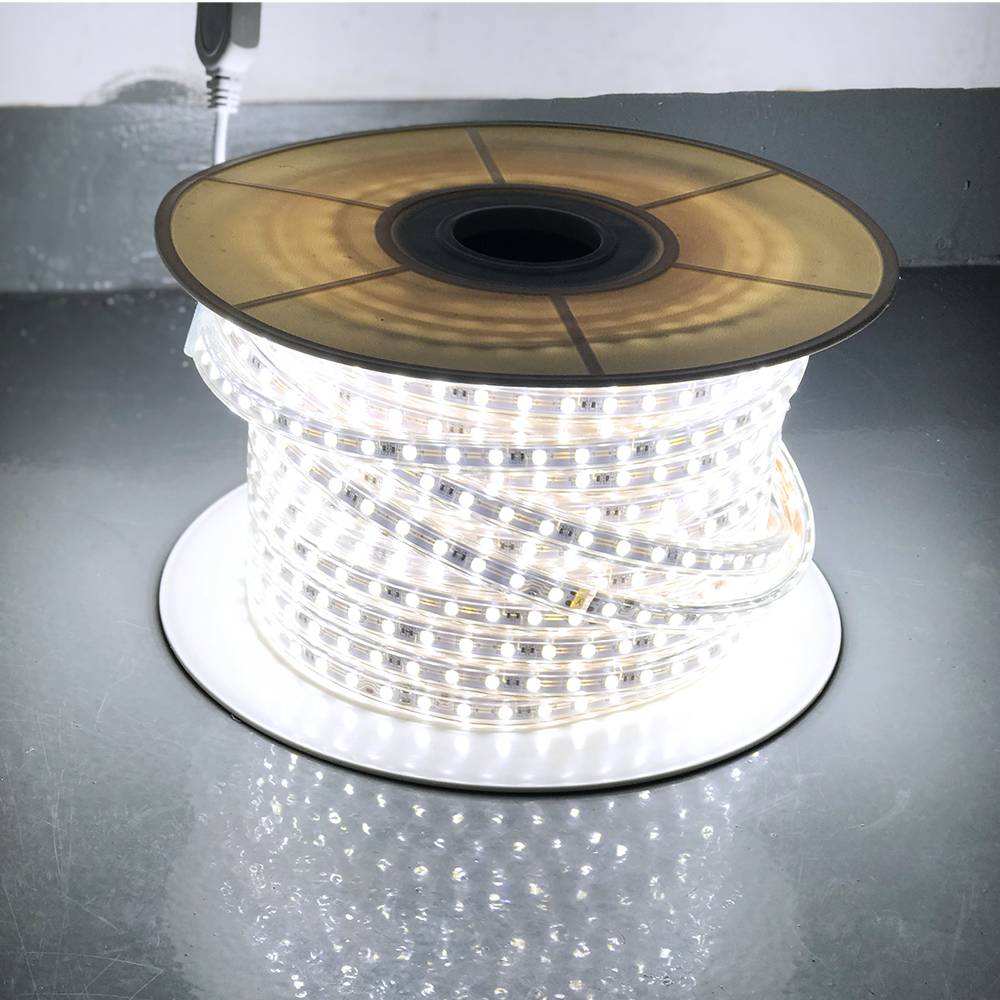 110V SMD 5050 LED Strip Light , Waterproof, 25M Roll with Controller