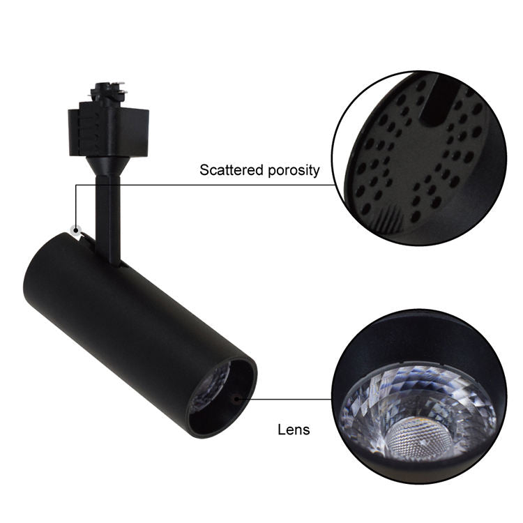 Lighthouse Indoor Led Track Light Heads - 20W & 3CCT, 3 wire (H-type )