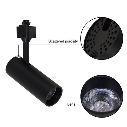 Lighthouse Indoor Led Track Light Heads - 20W & 3CCT, 3 wire (H-type )