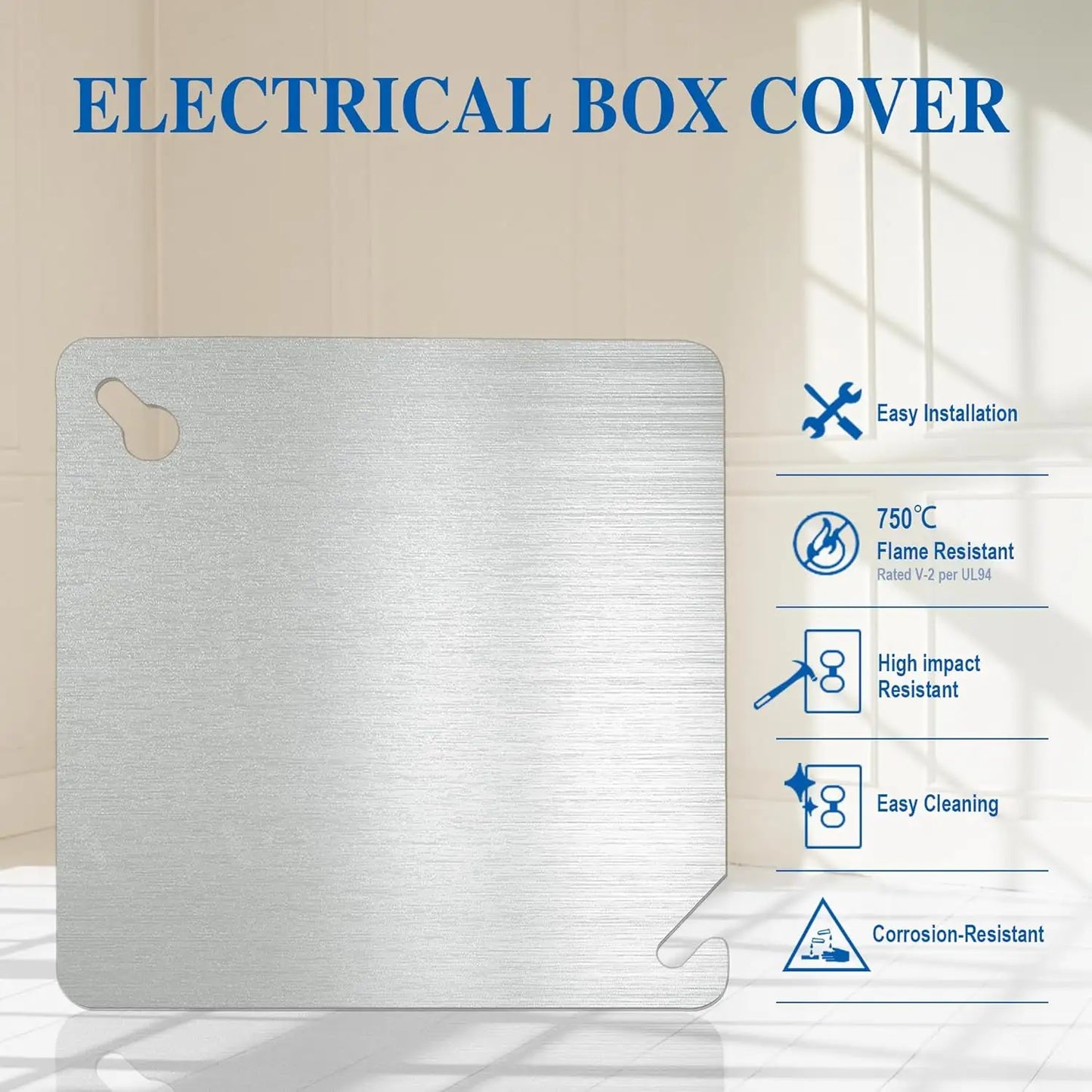 52C1 Square Box Cover 4"