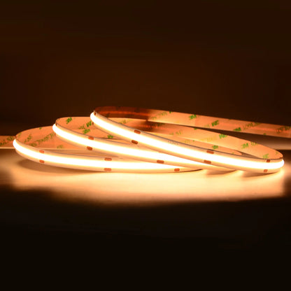 12V COB LED Strip Light  480 LEDs/m, RA90, UL Listed