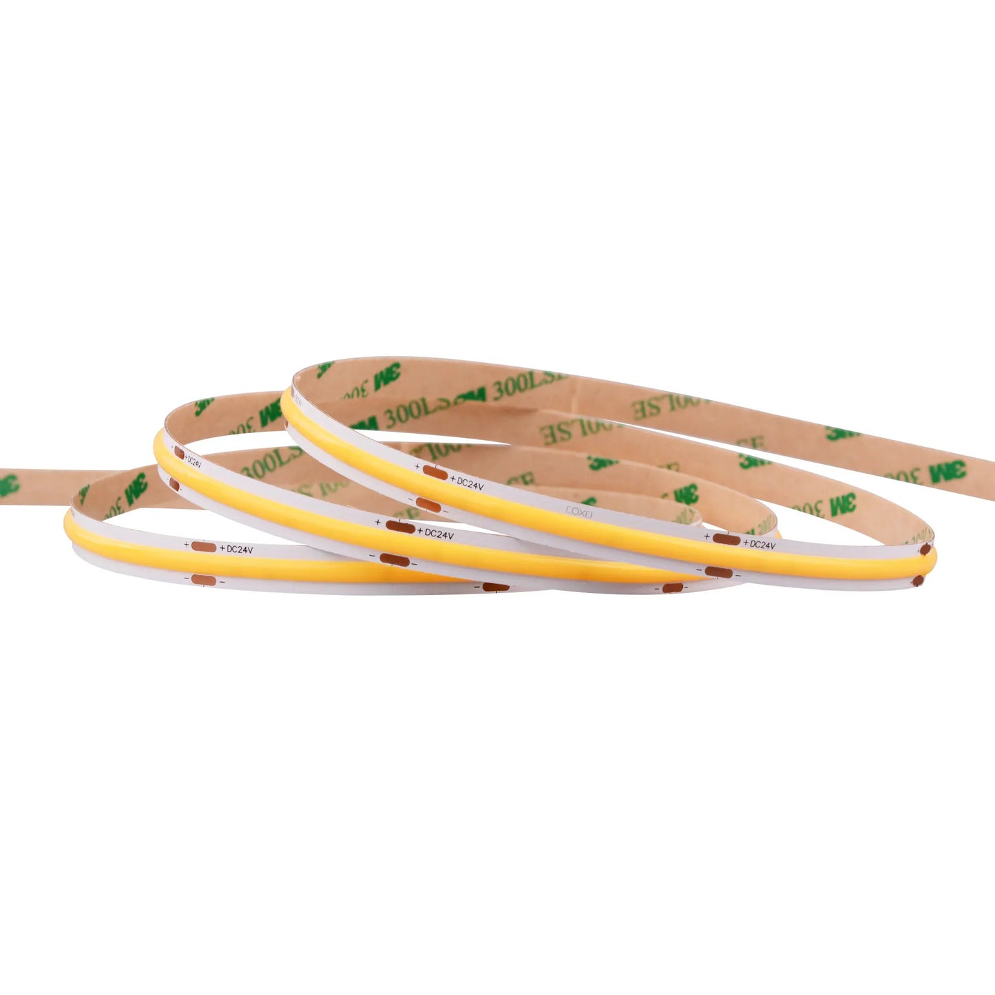 12V COB LED Strip Light — 480 LEDs/m, RA90, UL Listed