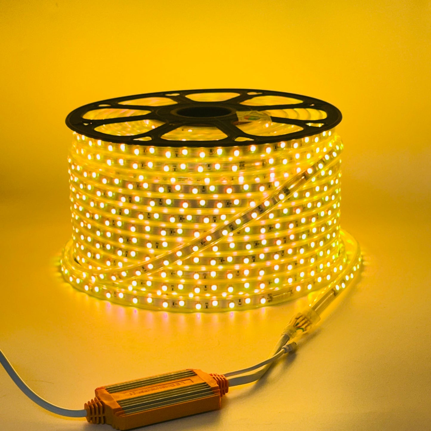 110V SMD 5050 LED Strip Light , Waterproof, 25M Roll with Controller