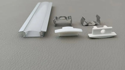 LS-019 U-Channel with Lip for LED Strip