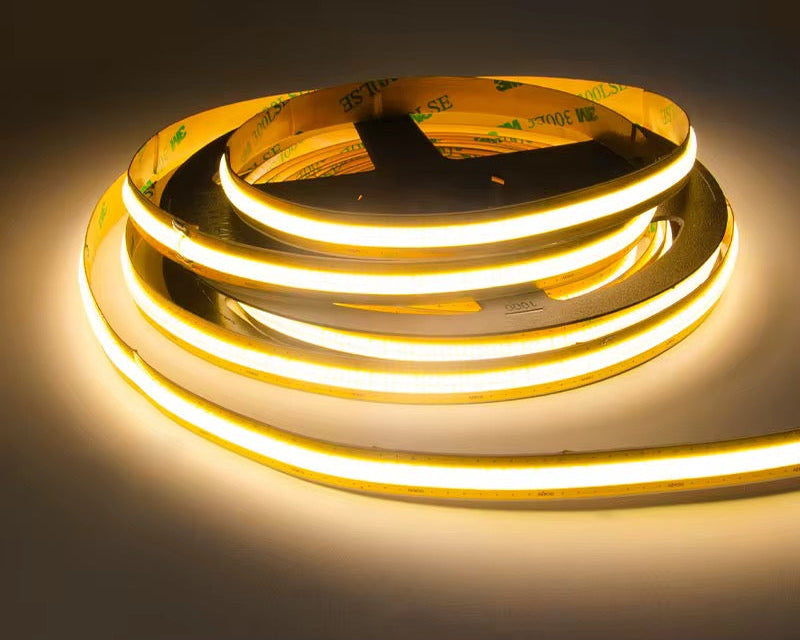 NEXLEDS COB LED strip light, 8W per meter, 24V