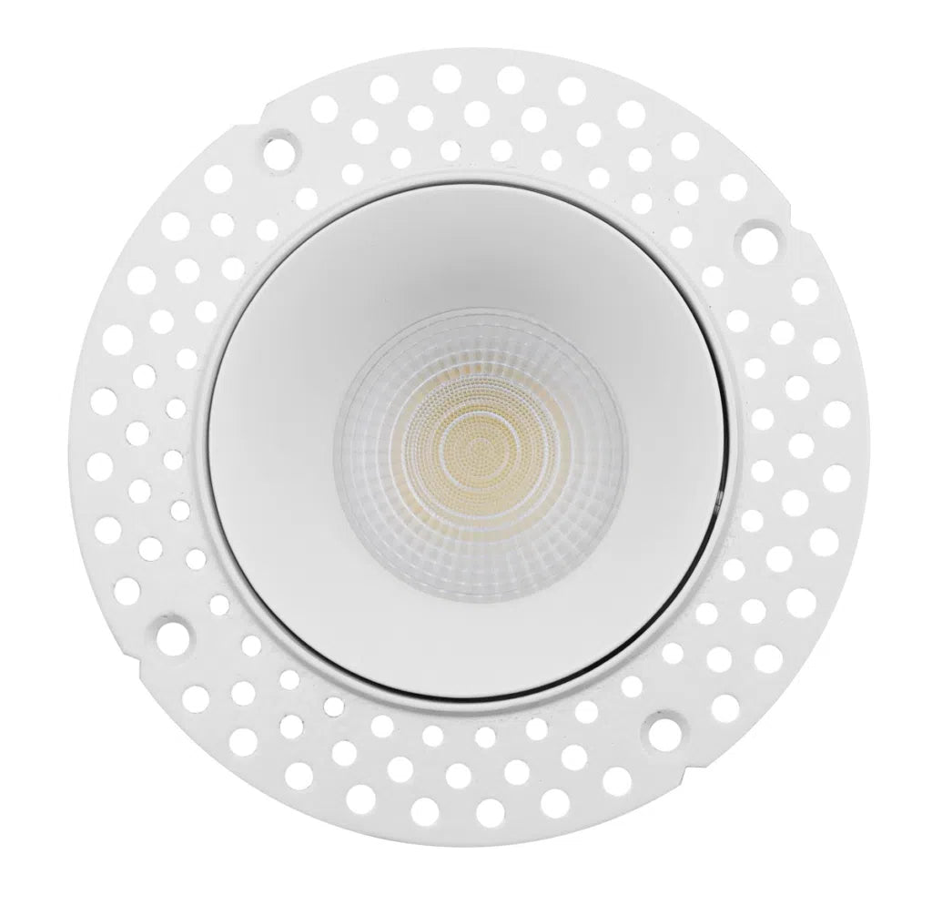 Votatec 3" Trimless LED Pot Light — 5-CCT Adjustable (White/Black)