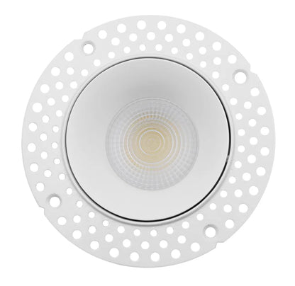 Votatec 3" Trimless LED Pot Light -5CCT Adjustable (White/Black)