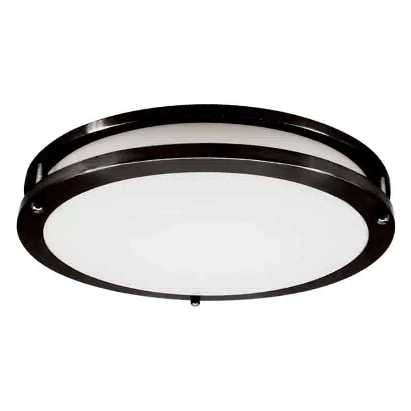 Votatec 18" Round LED Flush Mount 5CCT, Watt Adjustable (Silver/Black/Brushed Brass)