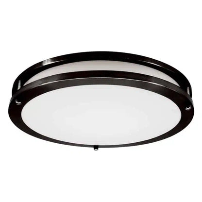 Votatec 18" Round LED Flush Mount 5CCT, Watt Adjustable (Silver/Black/Brushed Brass)