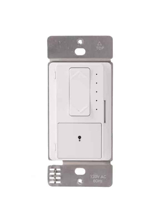 Lutron 0-10V LED Dimmer — 600W LED / 300W Incandescent, Dual Control, White