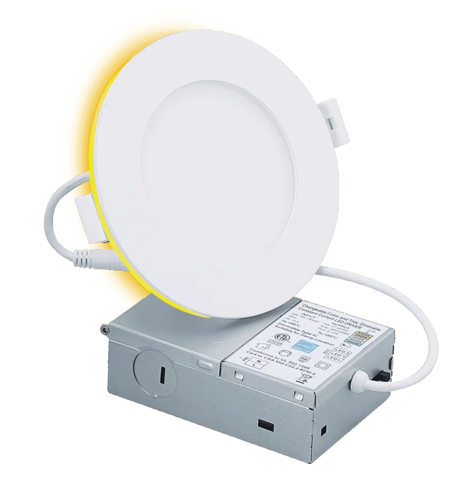 Votatec 4" Night Light LED Pot Light — 5-CCT + 2200K Night Light Mode