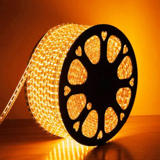 110V SMD 5050 LED Strip Light Waterproof, 50M Roll with Controller