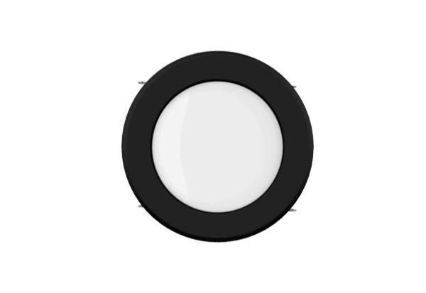 Votatec 4" Retrofit LED Pot Light — 5-CCT Adjustable, Dimmable (White/Black)