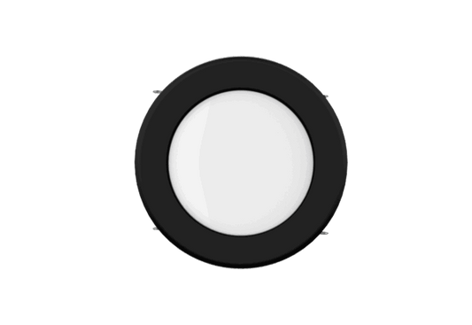 Votatec 4" Retrofit LED Pot Light — 5-CCT Adjustable, Dimmable (White/Black)