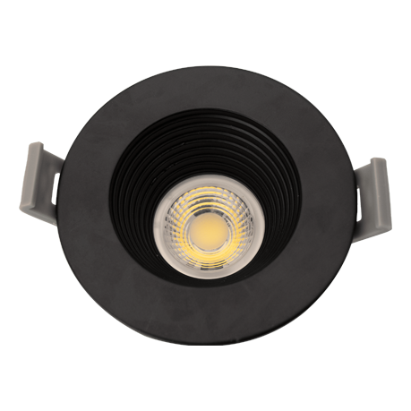 Votatec 2" Baffle Downlight — 5-CCT, Round & Square (White/Black)