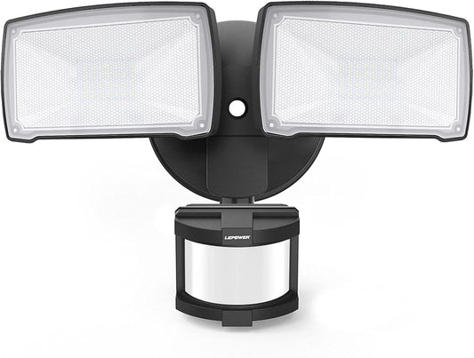 Outdoor security LED light with motion sensor, 20W