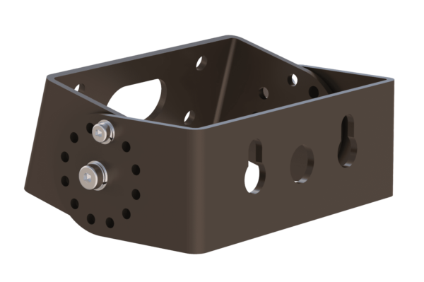 Votatec Yoke / Trunnion Mount for LED Shoebox Area Lights