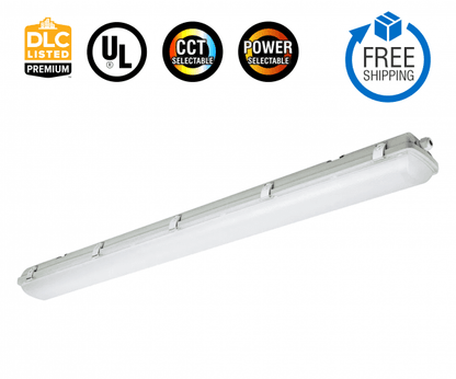 4 ft LED Vapor Tight Fixture with Built-In Sensor, IP66 / NEMA 4X (NX-CGCHV-50-4CTFP-SENSOR)