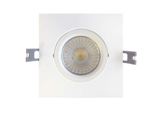 Votatec 4 inch square gimbal airtight pot light, 5-CCT