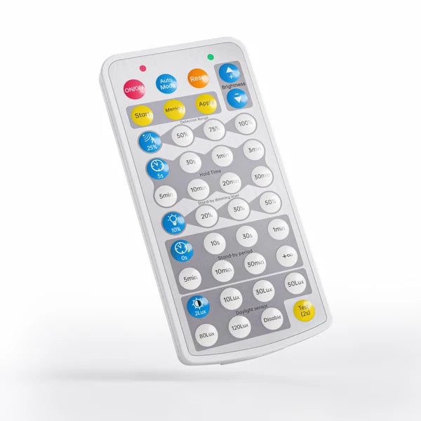High Bay Motion Sensor Remote Controller – NX-HBSRC.Only use it with NX-HBS microwave Sensor for UFO Highbays.