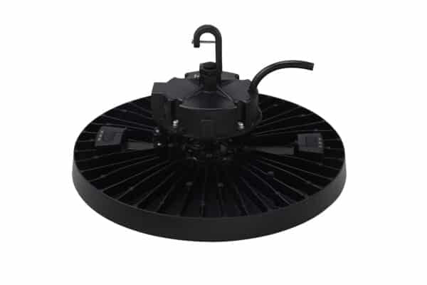UFO LED High Bay 240W|120V-347V|27000-36000lm, Wattage & CCT Selectable, Black