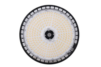 Votatec UFO LED High Bay 150W|120V-347V|CCT, Beam Angle & Wattage Adjustable, Black