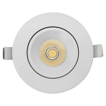Votatec 4 inch Luna regressed gimbal pot light, 5CCT