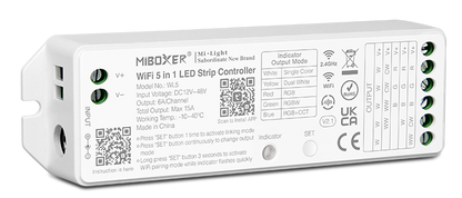 WL5 5 in 1 LED Strip Controller (WiFi+2.4G)