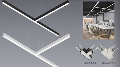 LED Architectural Linear Light Accessories & Connectors for Nexled Architectural Lights only.