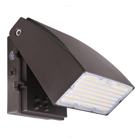 Votatec adjustable LED Wall Pack 30W |120V-347V| 3CCT & Wattage Adjustable, Bronze, Photocell