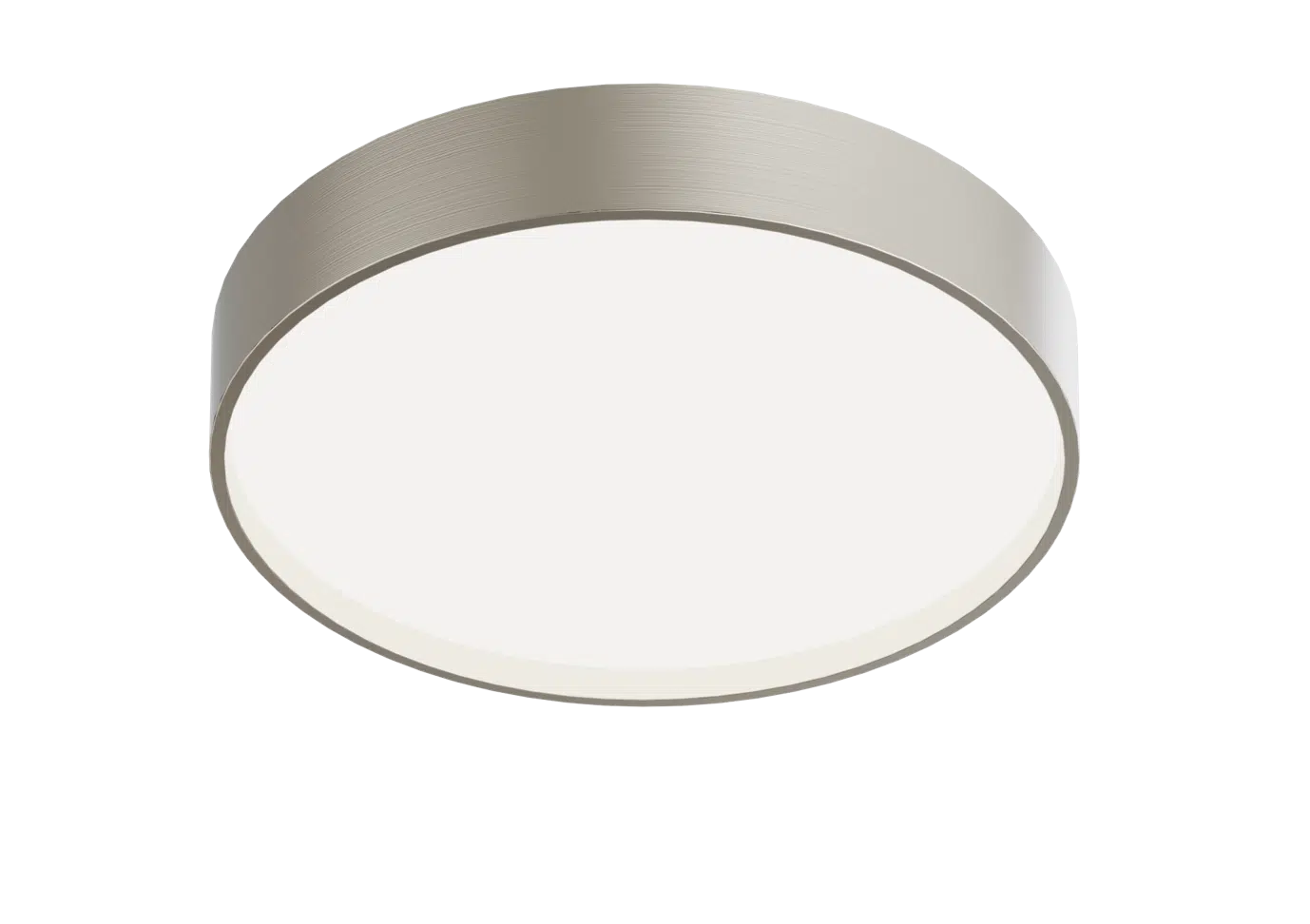 Votatec 12" Flat Band LED Flush Mount  5CCT Watt Adjustable (White/Black/Brushed Nickel)