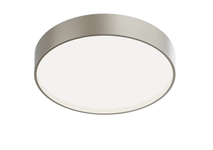 Votatec 12" Flat Band LED Flush Mount  5CCT Watt Adjustable (White/Black/Brushed Nickel)