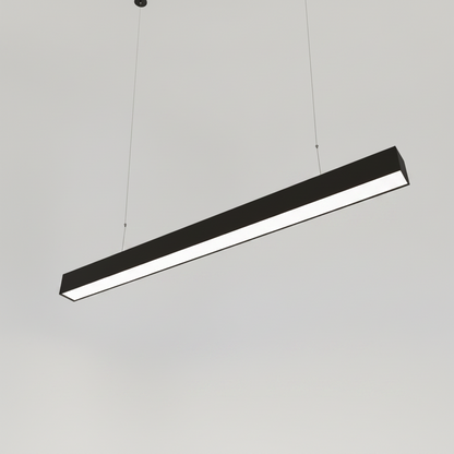 LED Architectural Strip Light  4CCT, Selectable Wattage, Linear Suspension (cUL, DLC)