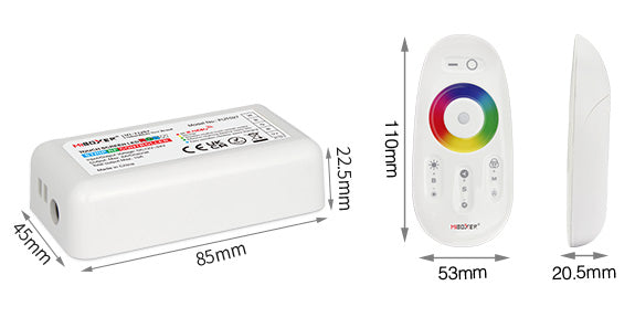FUT027 RGBW LED Controller Kits (2.4GHz)