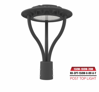 LED Lamp Post-Top Light, Wattage-Select 70-150W, IP65 – NX-3PT-150W