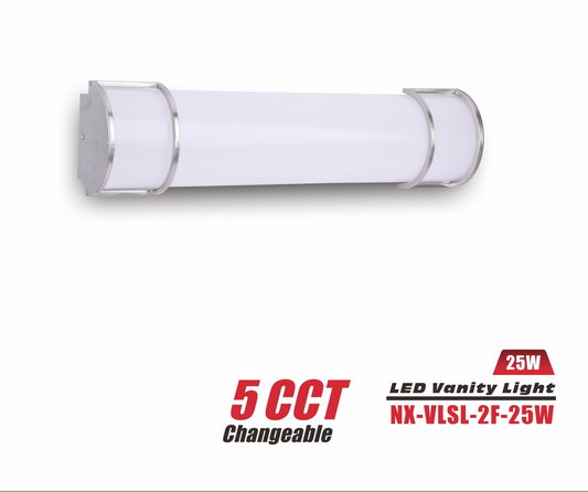 LED Cylindrical Vanity Light-2FT-25W-5CCT (NX-VLSL-2F-25W-5CCT)
