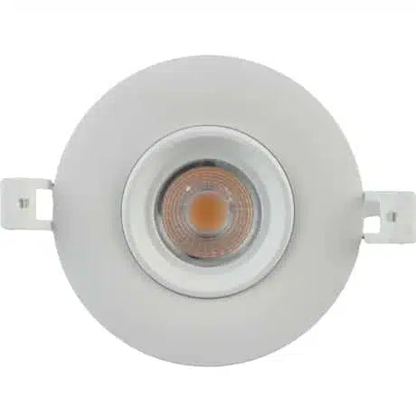 Votatec 4 inch eyeball LED pot light, 5-CCT, COB