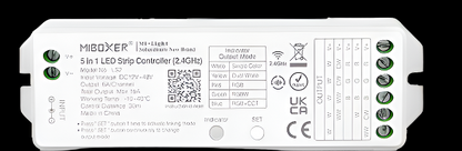 LS2 5 in 1 LED Strip Controller 2.4G RF Remote controllable
