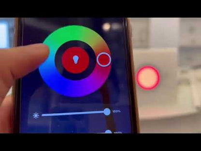 Votatec Luminaire encastré mince à DEL 4 po intelligent WiFi, RGBCW à intensité variable