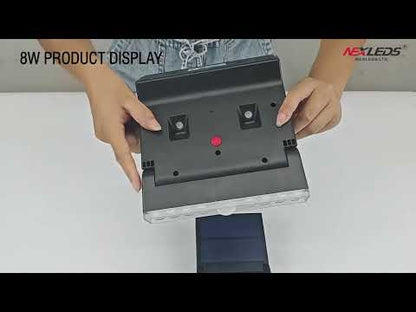 Nexled Flexibeam Solar Wall Light  8W, 1200lm, 3000K, IP65