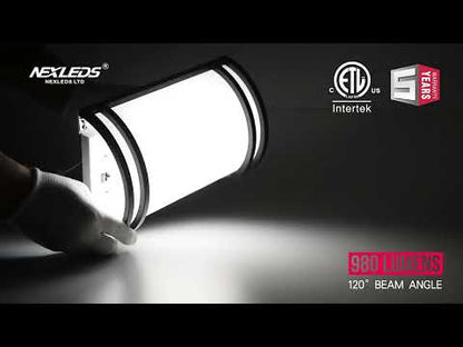 LED Wall Sconce, Black ,15W 5CCT (NX-WSL10-15W-5CCT-B)