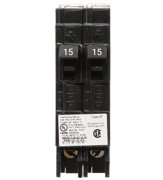 Siemens tandem circuit breaker