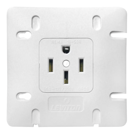 Leviton 50 amp range receptacle