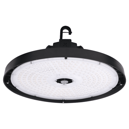 Votatec UFO LED High Bay 240W|120V-347V|CCT, Beam Angle & Wattage Adjustable, Black
