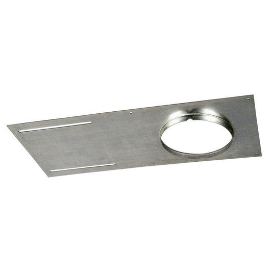 4 inch new construction mounting plate with collar lip